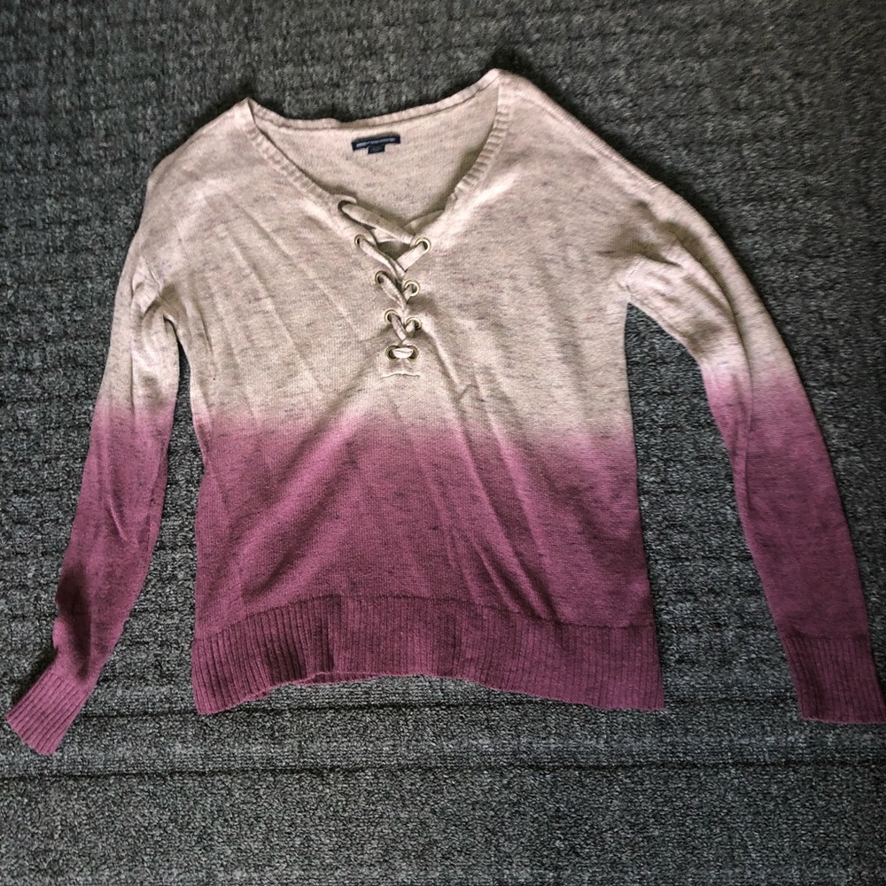 American Eagle Criss-Cross Sweater